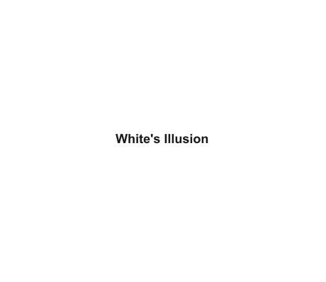 White's Illusion white